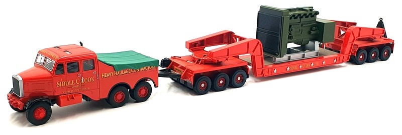 Corgi 1/50 Scale 17603 Scammell Constructor Girder Trailer & Load - Siddle Cook