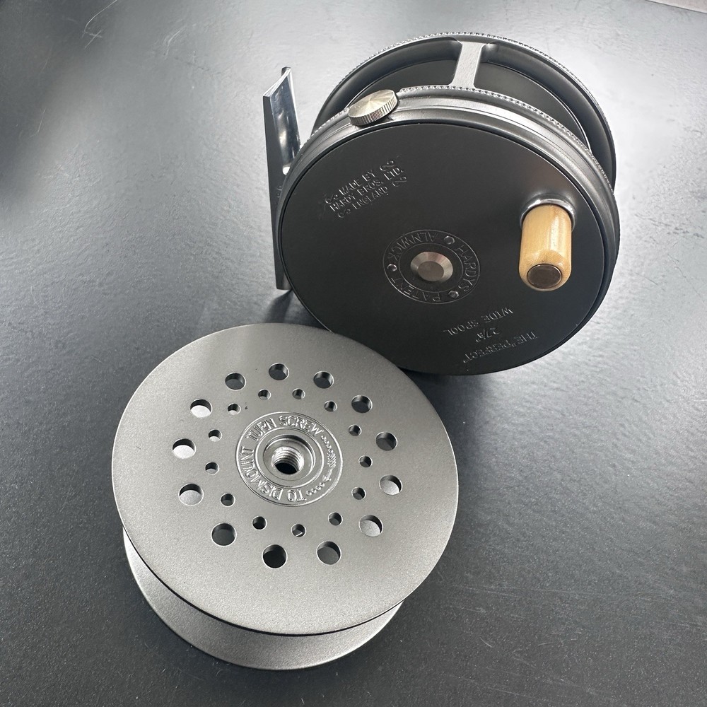 Hardy Wide spool Perfect 2 7/8” Fly Fishing Reel & Xtra Spool NIB 4/5 Weight
