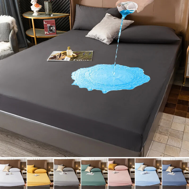 Mattress Covers Protector Adjustable Bed Fitted Sheets With Elastic Band