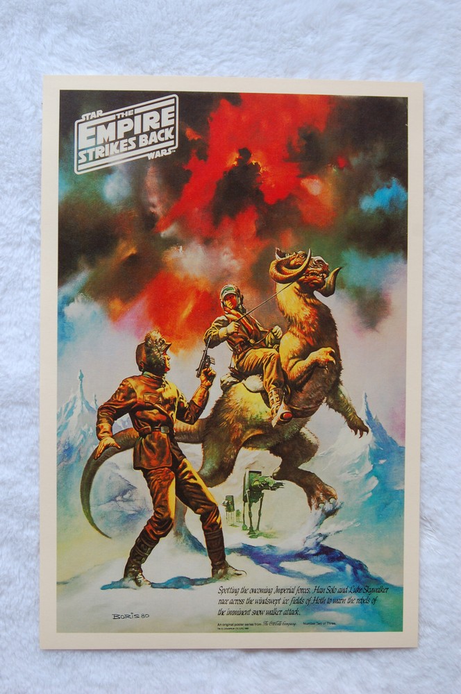 Empire Strikes Back Coca Cola Lobby Card Movie Poster #2