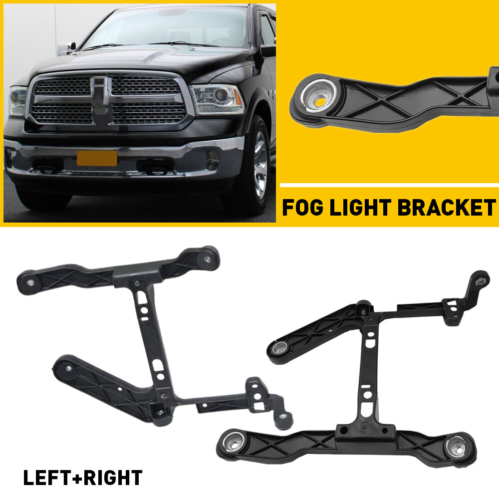 CH1061108 Replacement Front Fog Light Bracket Kit Fits for 2013-2022 Ram 1500 2X
