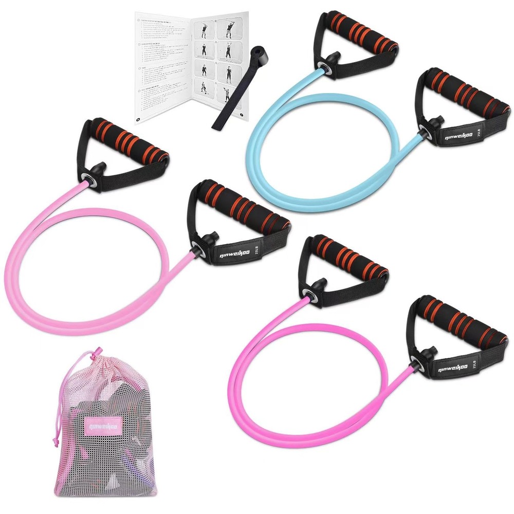 Resistance Bands Set with Handles for Women,Exercise Bands for Working Out wi...