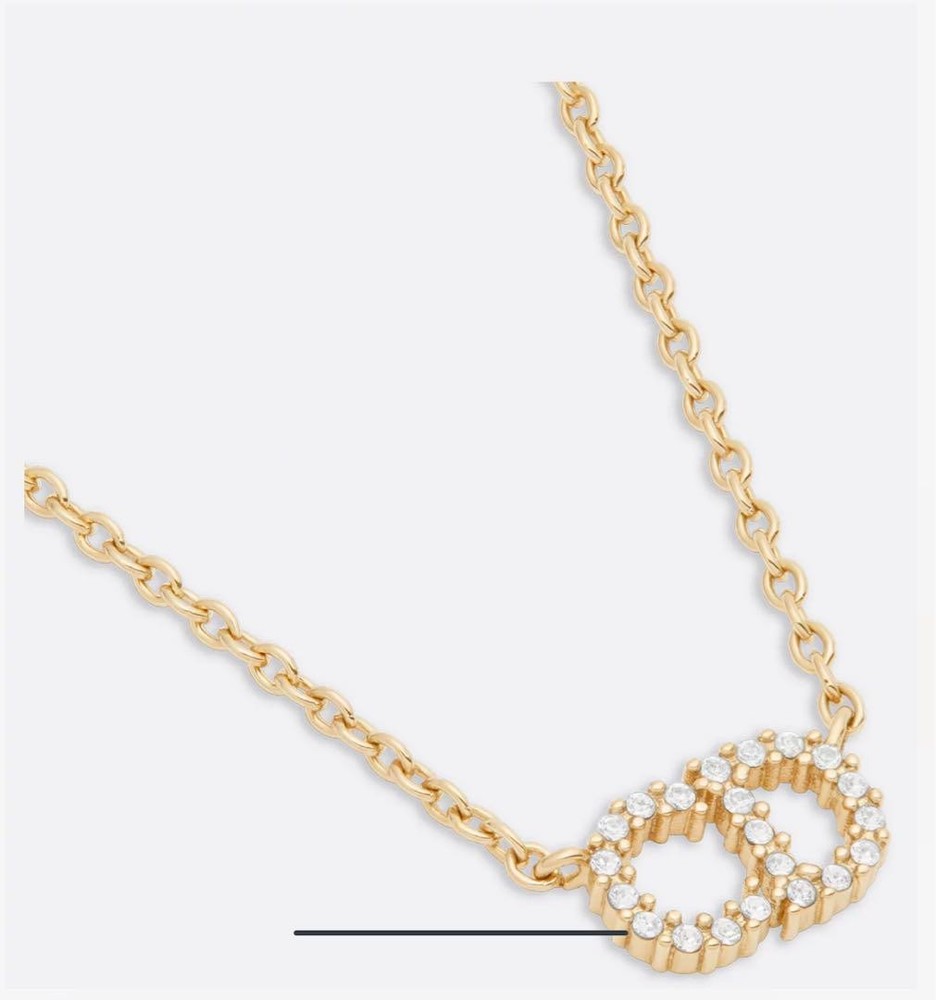 Dior Clair de Lune Necklace in Silver with Original Box