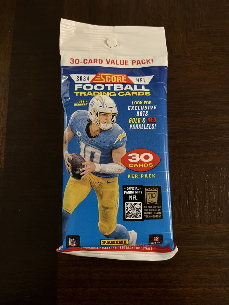 2024 Panini Score Football Unopened Fat Packs