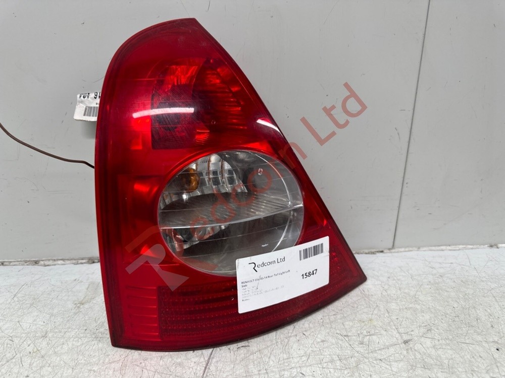 RENAULT Clio 05-14 Rear Tail Light Left Side