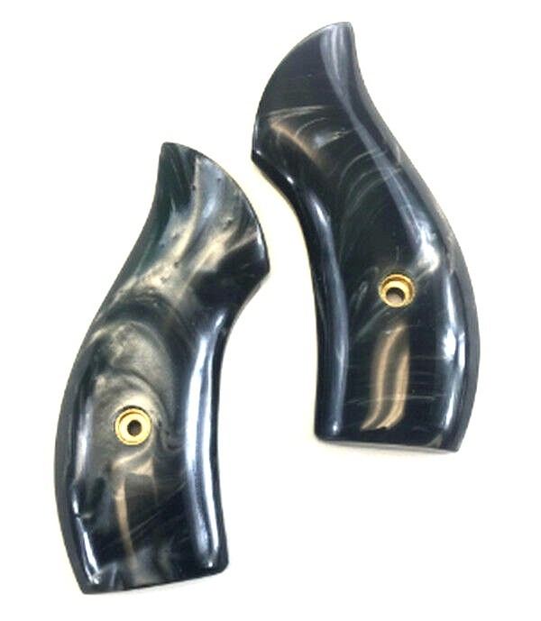 J Frame Grips fits most Smith & Wesson S&W Black Mother of Pearl Stunning Luster