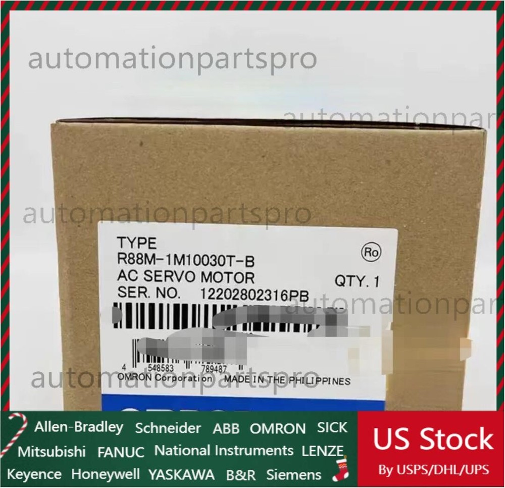 New Omron R88M-1M10030T-B AC Servo Motor Fast Shipping  US Free TAX