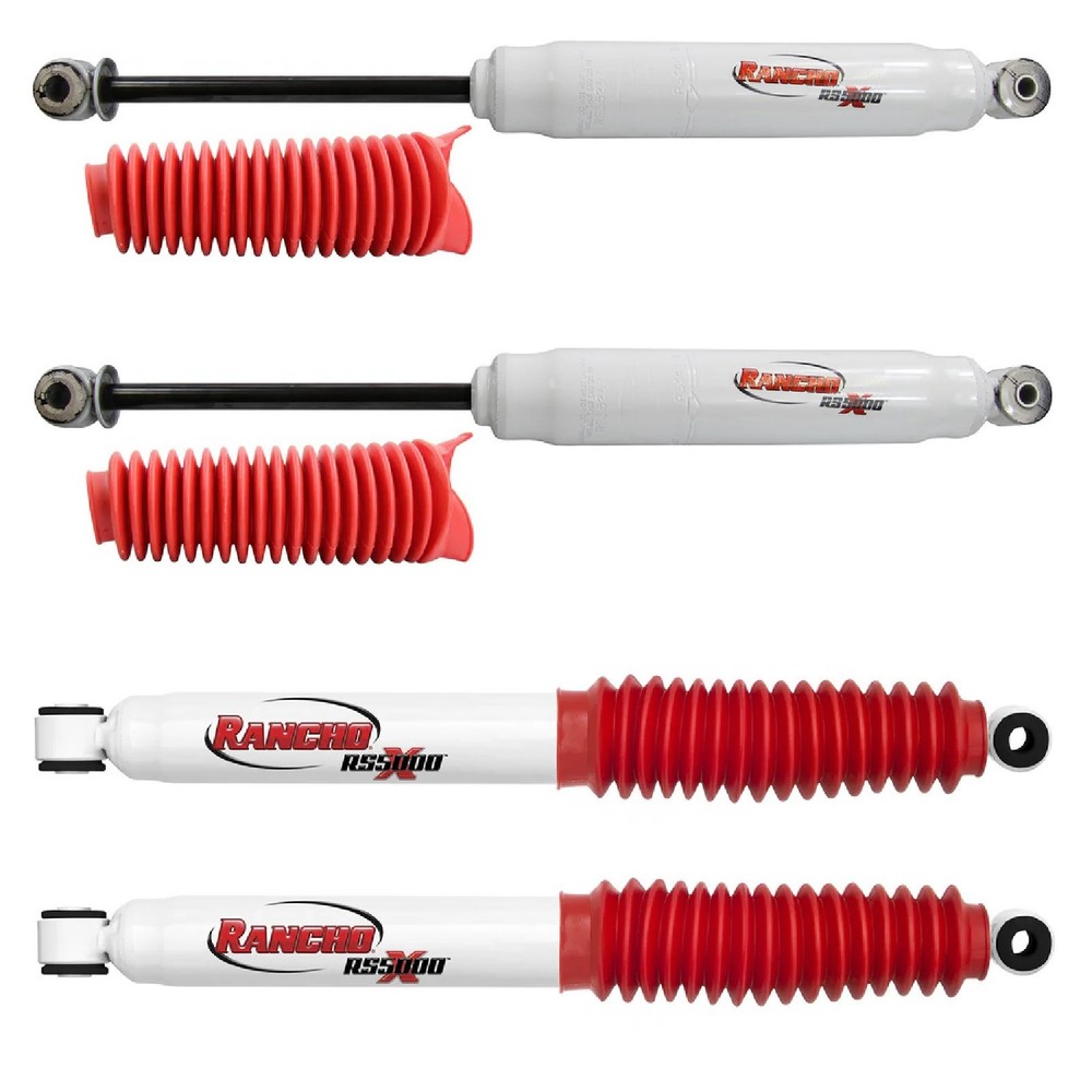 Rancho RS5000X Front Rear Suspension Shock Absorbers for F250 Super Duty 0