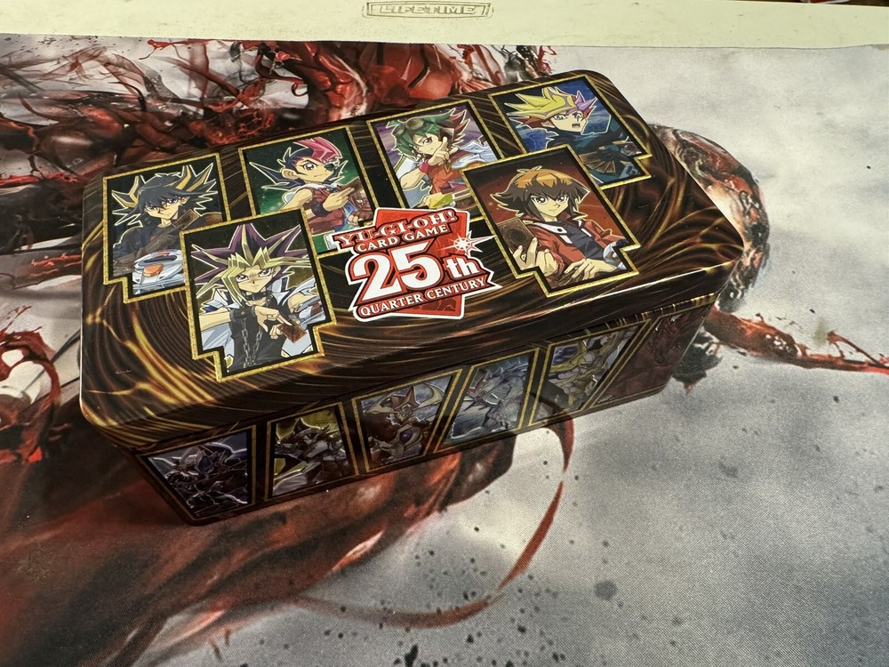 Yugioh Trading Cards; Rarity Collection 1 & 2 Bulk w/ 25th Anniversary Tin.