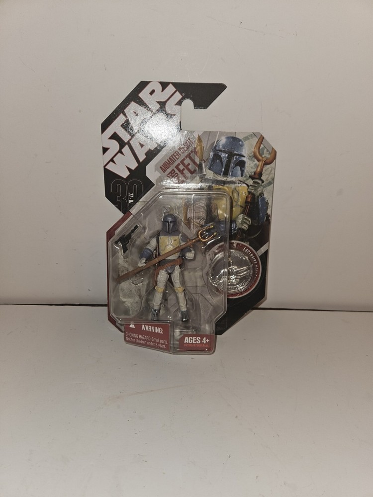 New in Box Star Wars 30th anniversary Boba Fett Animated Debut Action Figure
