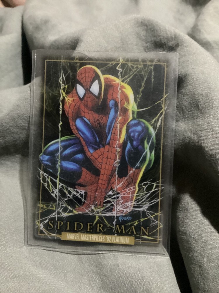 2024 Marvel Masterpieces ‘92 Platinum SPIDER-MAN Clear Cut #87