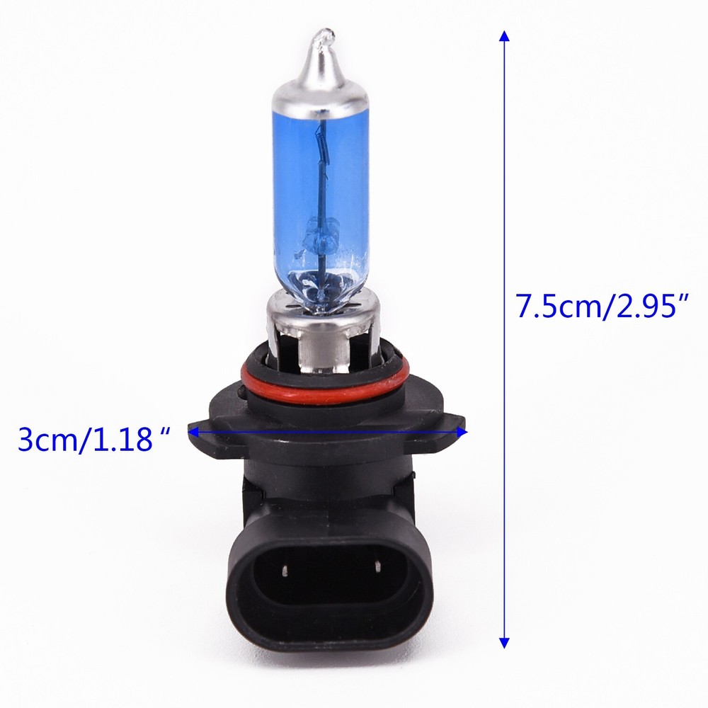 Car Headlight Bulb,9005 HB3 100W White Bright Halogen Light Lamp 12V 6000K