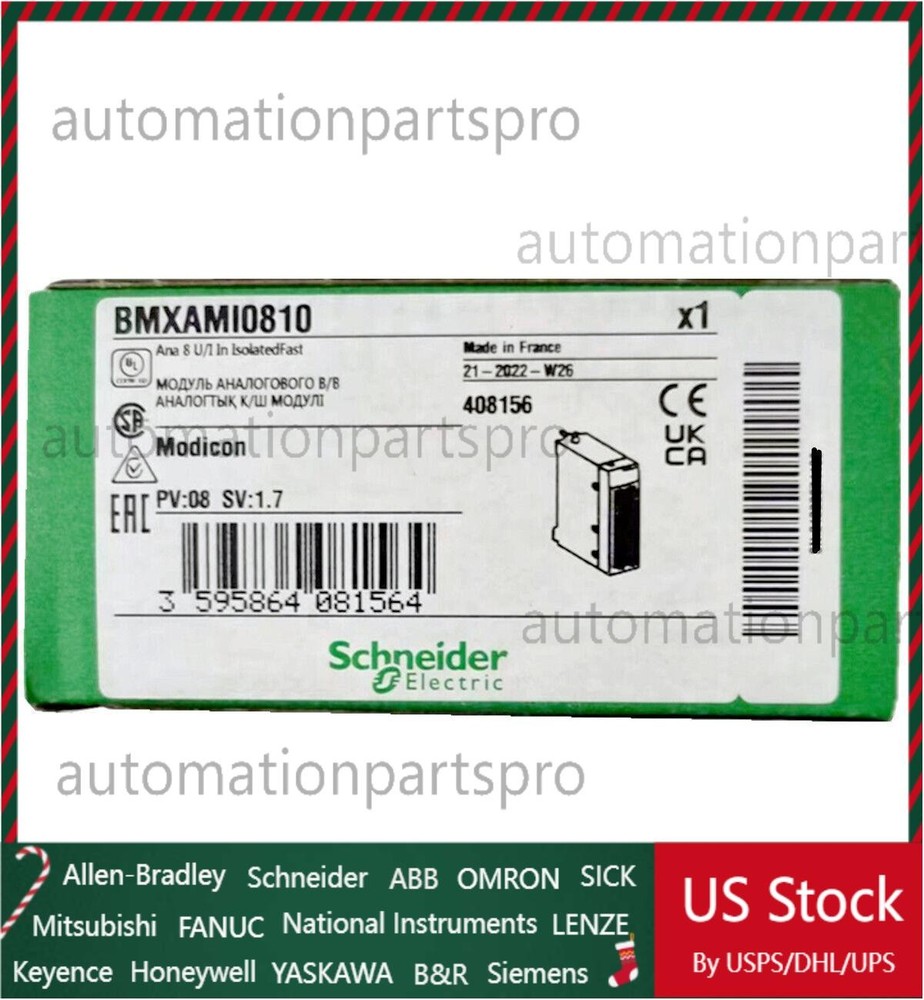 BMXAMI0810 PLC Module US   US Free TAX