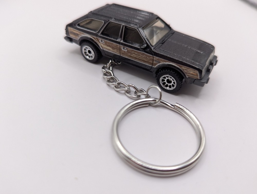 1980 AMC Eagle Matchbox Keychain Limited Edition Rare Black Keyring Brand New
