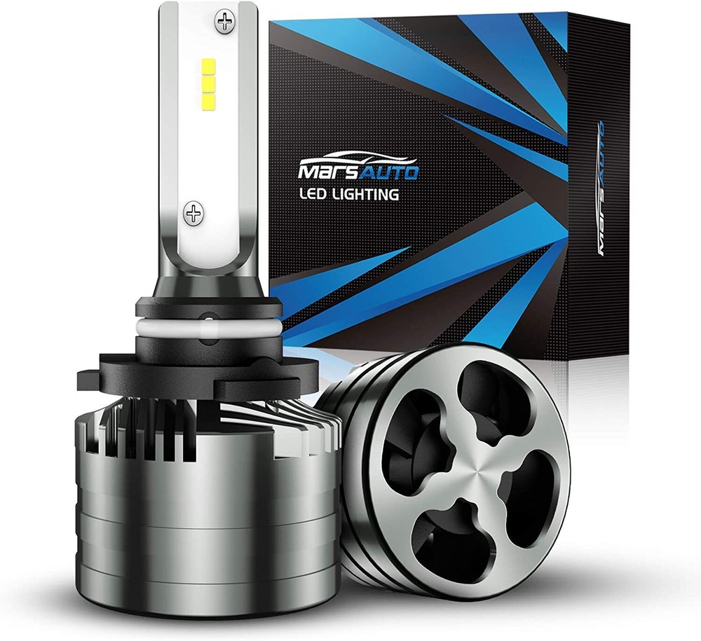 Marsauto 9006 10000LM LED Headlight Bulbs HB4 Low Beam/Fog Light CSP Chips 6000K