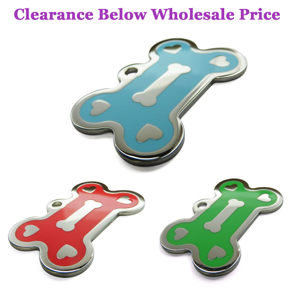 104 Pack MyIDDog with no Engraving 316L Stainless Steel Pet Tag, Clearance Sale-image