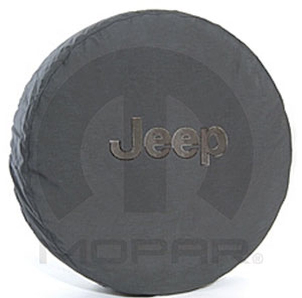Mopar Accessories 82209959AC Spare Tire Cover - Deluxe Anti-Theft 2007-13 Jeep W