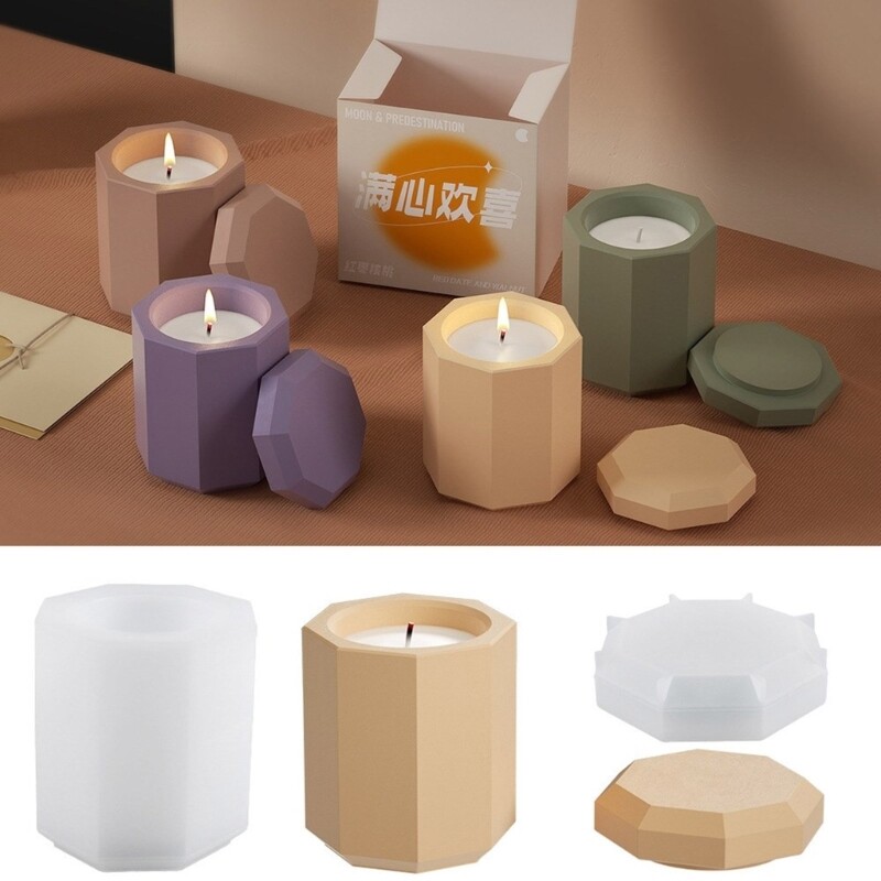 Silicone mold for epoxy resin jewelry box cup decor DIY crafts