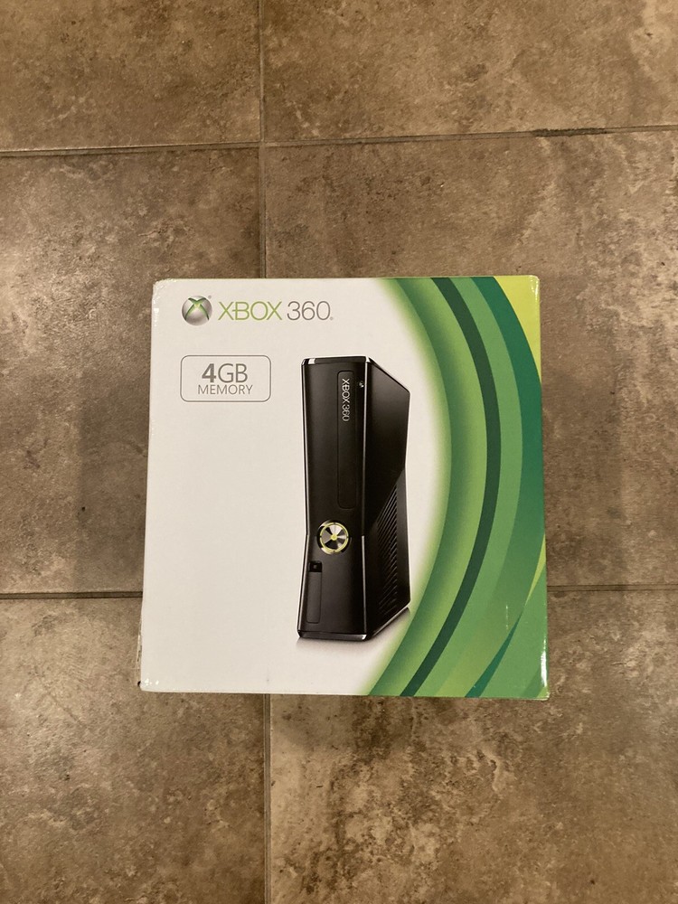 Microsoft Xbox 360 4GB Console With Peggle 2 Bundle- Black (L9V-00039)