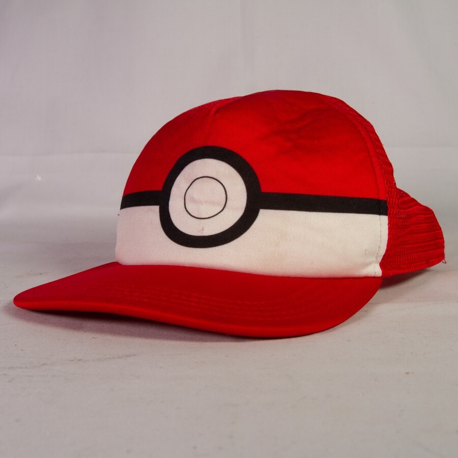 Pokemon Pokeball Youth Kids Snapback Hat Cap Nintendo Game Freak Red /White
