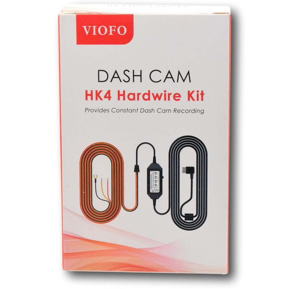VIOFO Dash Cam Hardwire Kit HK4 USB C With Low Voltage Protection 4 Meters