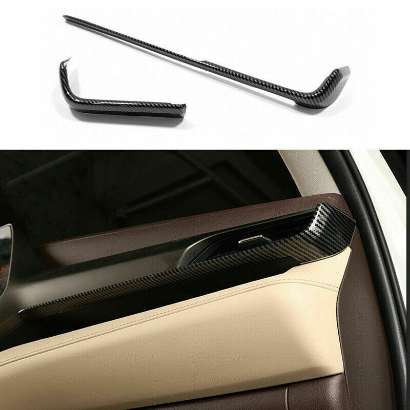 For Toyota Highlander 2020-2022 Carbon Fiber Dashboard Middle Console Cover Trim