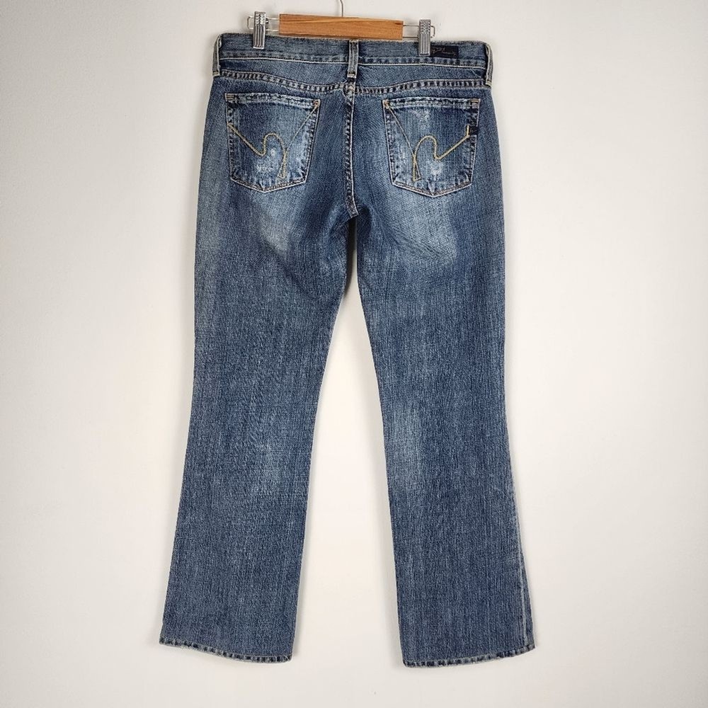 Citizens of Humanity Kelly 001 Low Waist Bootcut Distressed Jeans Size 29