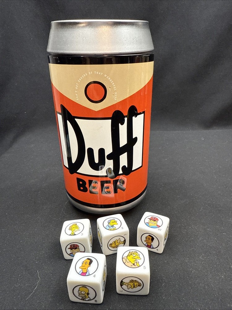 The Simpsons Duff Beer Can 5.5