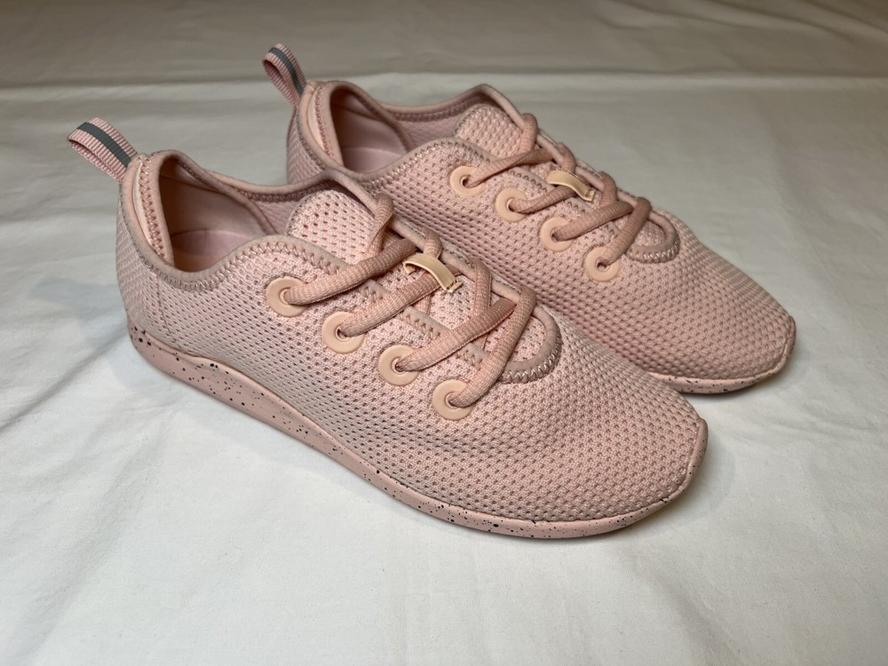 Tony Little Cheeks Sneakaway Trainers Women’s 6.5W with Gel Insole Peach