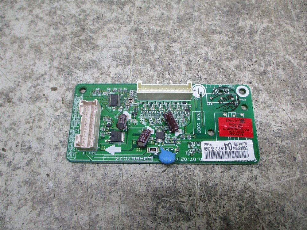 LG SXS REFRIGERATOR CONTROL BOARD PART # EBR86707404