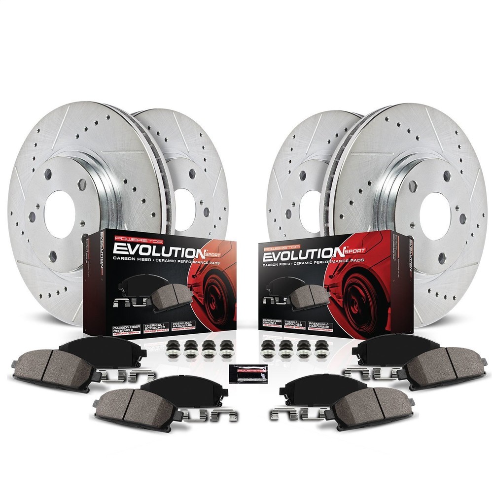Power Stop K229 High Performance Brake Upgrade Kit