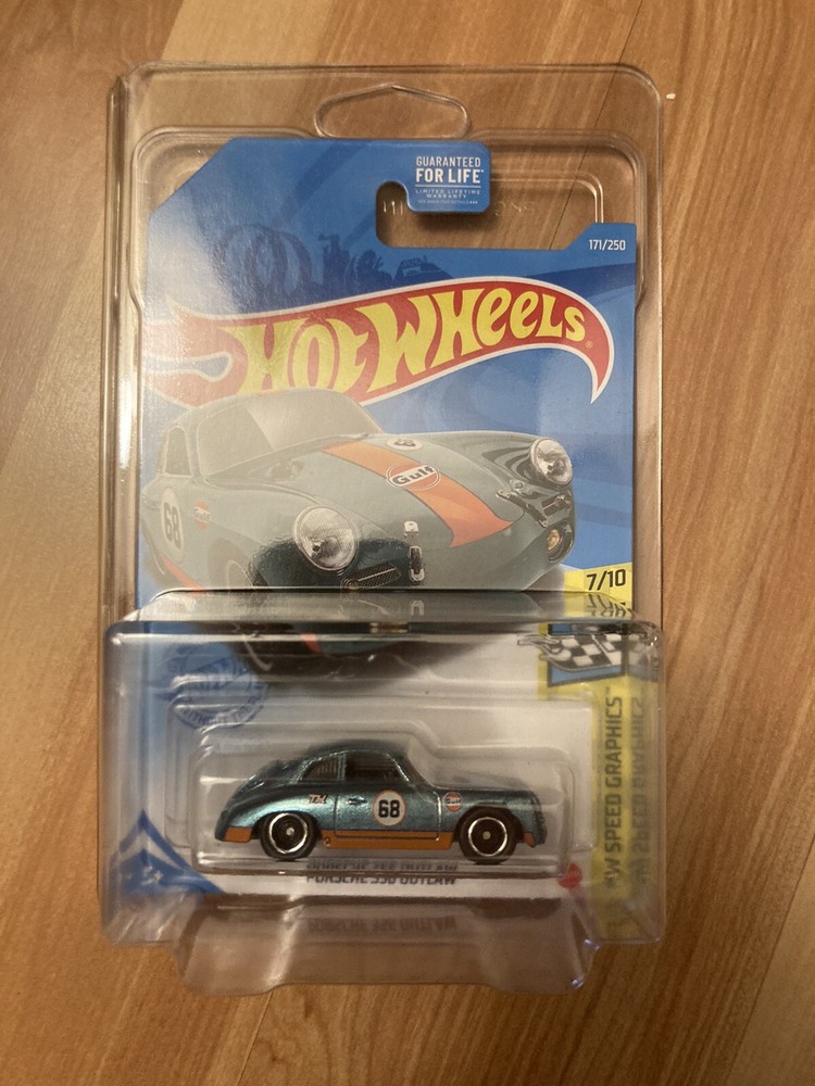 Hot Wheels 2021 Super Treasure Hunt Gulf Porsche 356 Outlaw CAST ERROR!