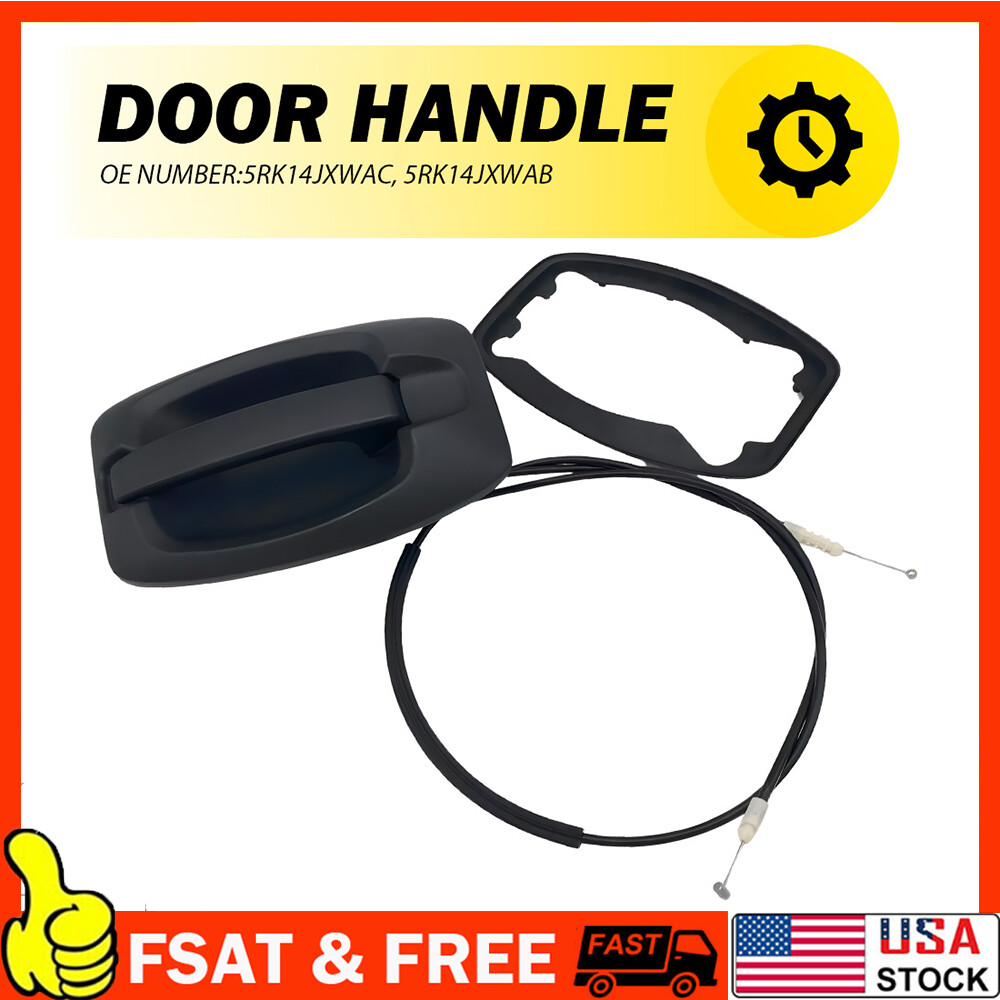 New Sliding Door Handle with Cable For 2014-2022 Ram ProMaster 3500 2500 1500