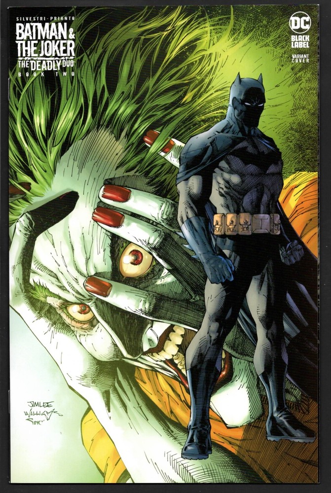 Batman & The Joker The Deadly Duo #2 (Book Two) Jim Lee Variant (DC, 2022) NM