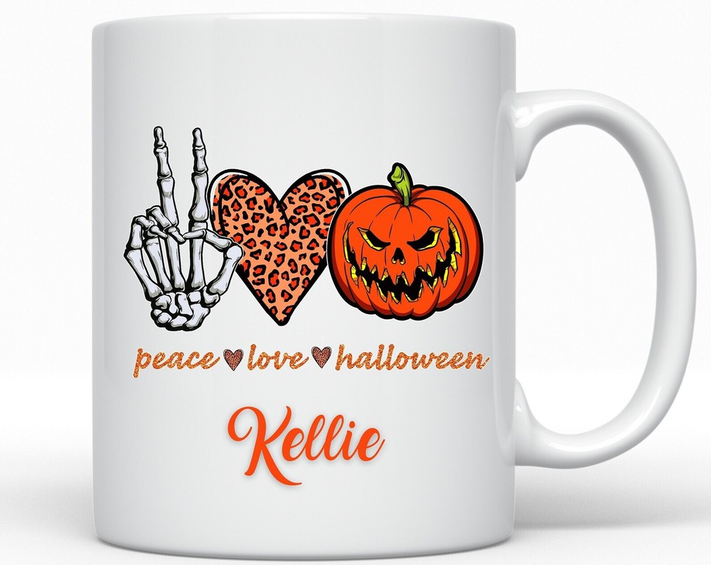 Halloween Cups Personalized Halloween Gifts Halloween Mug Halloween Mom Happy