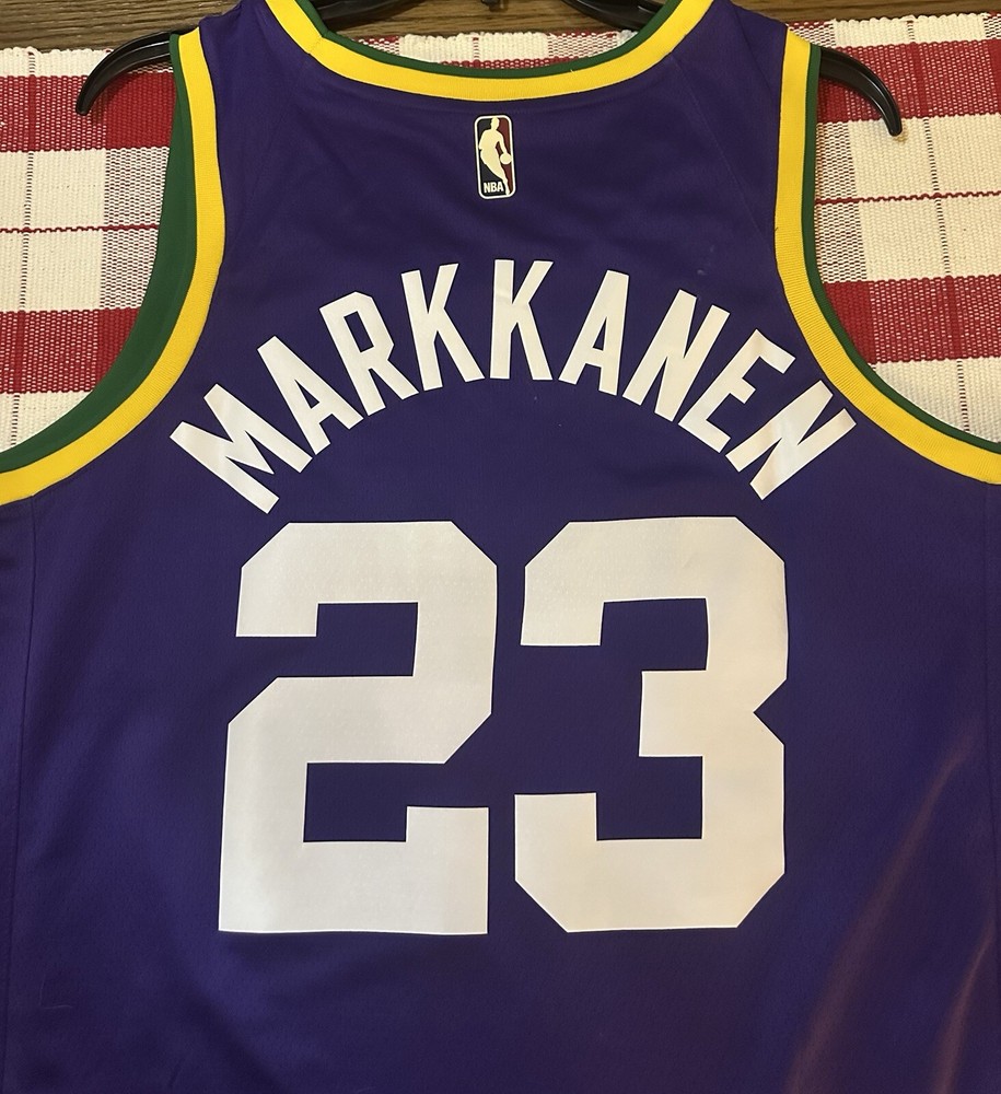 Lauri Markkanen Hardwood Classic Swingman Jersey Size LG