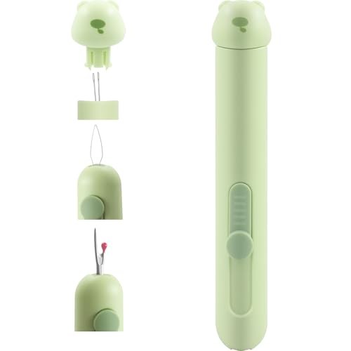 Upgraded 2-in-1 Seam Ripper and Automatic Needle Threader for Hand Sewing