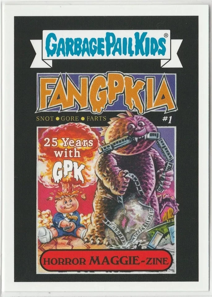 Horror Maggie-zine 2b Garbage Pail Kids GPK 2019 Revenge of the Oh Horror-ible Edition