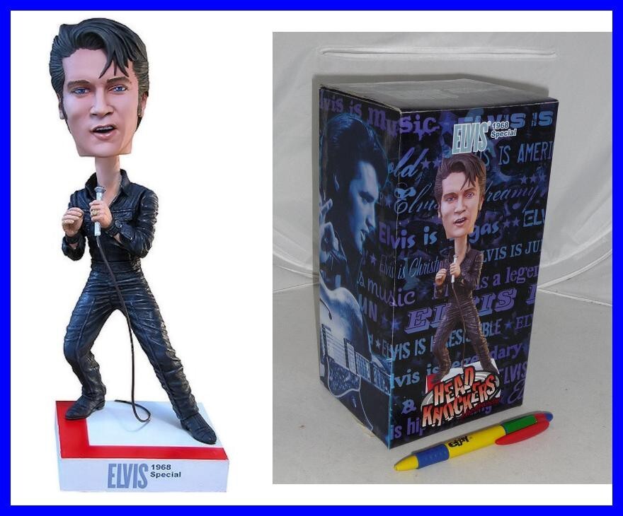 Elvis Presley 1968 Comeback Neca Head Knocker Bobble Head