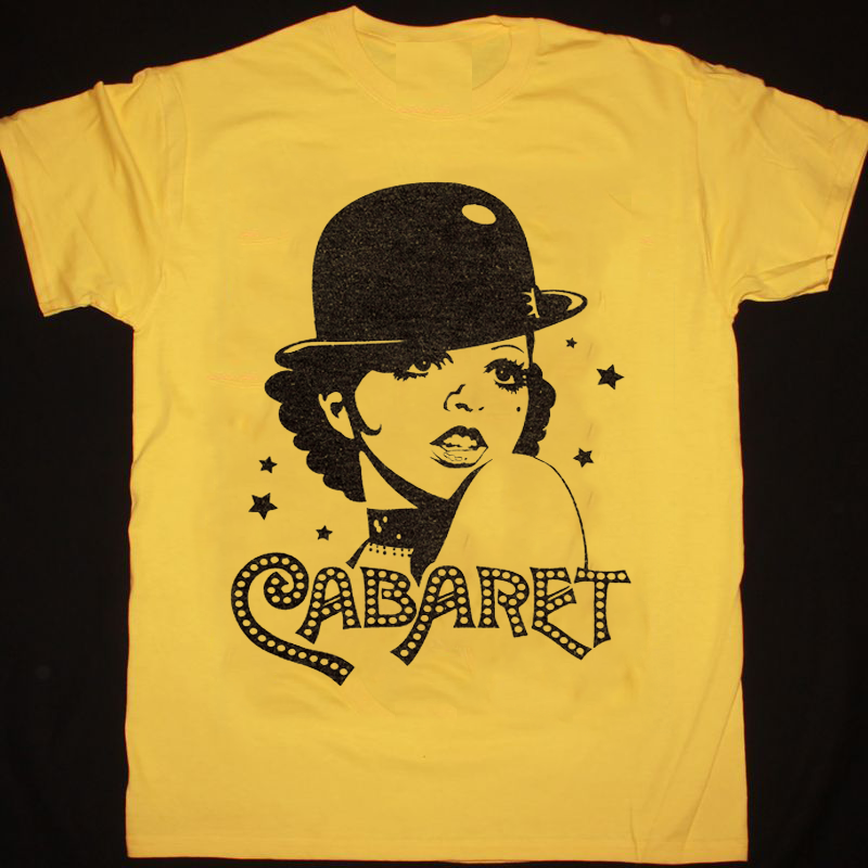 SALE Cabaret Liza Minelli 80S Shirt Classic Yellow All Size Shirt