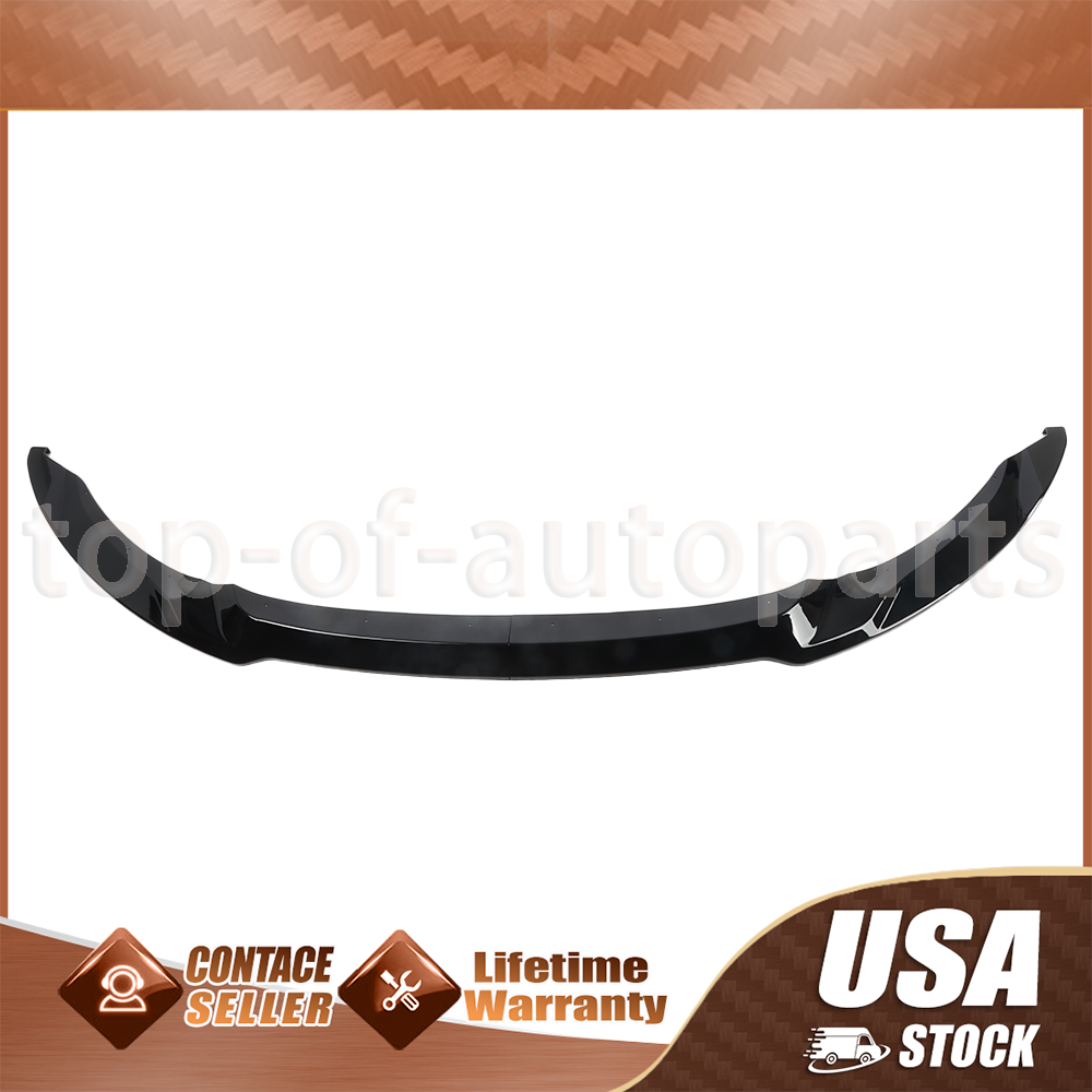 For 15-20 BMW F80 M3 F82 F83 M4 Front Bumper Lip Splitter Gloss Black CS Style