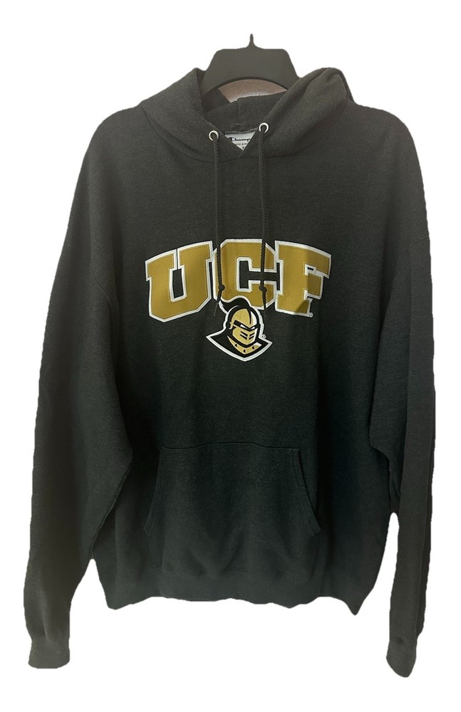 UCF Knights University Central Florida Champion Elite Pullover Hoodie XL Gray