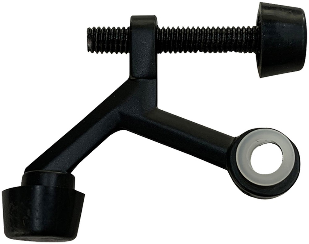 Design House 189068 9/16 Inch Hinge Pin Door Stop - Pack of 10 - Black