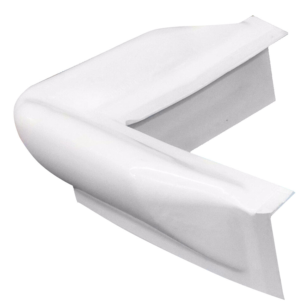 Dock Edge Bumper Guard Corner White Dockside Boat Protector Dockguard Marine NEW
