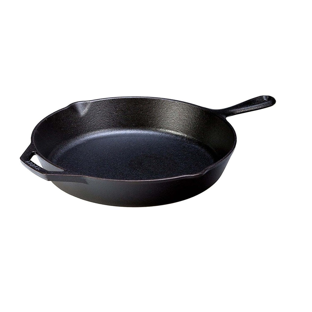 Lodge 12-Inch Pre-Seasoned Cast Iron Skillet Oven Safe