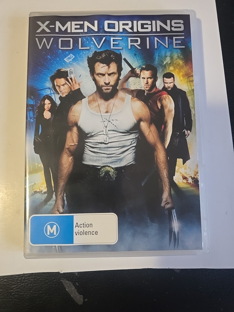 X-Men Origins Wolverine DVD Action SciFi Hugh Jackman Liev Schreiber R4