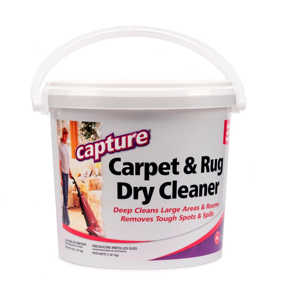 Eco-Friendly Carpet & Rug Dry Cleaner with Resealable Lid for Pets and Home Use
