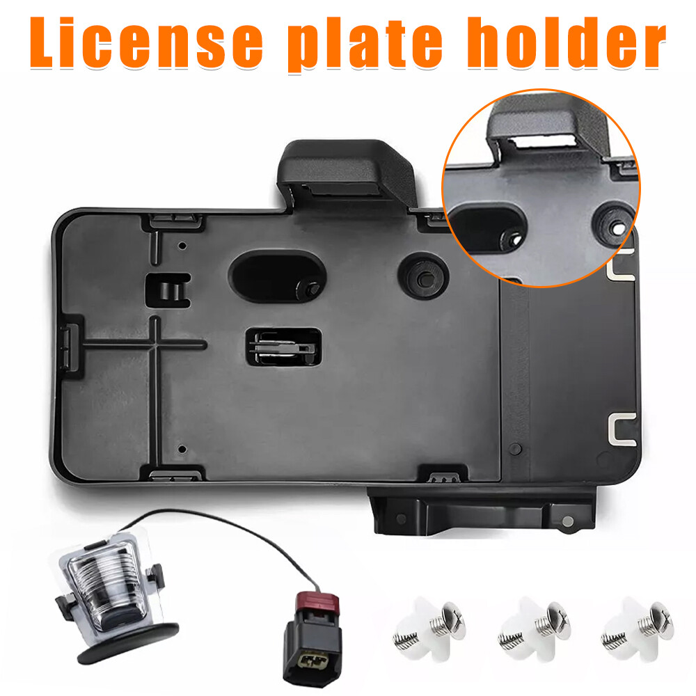 Jeep Wrangler JK 07-18 Rear License Plate Bracket with Light