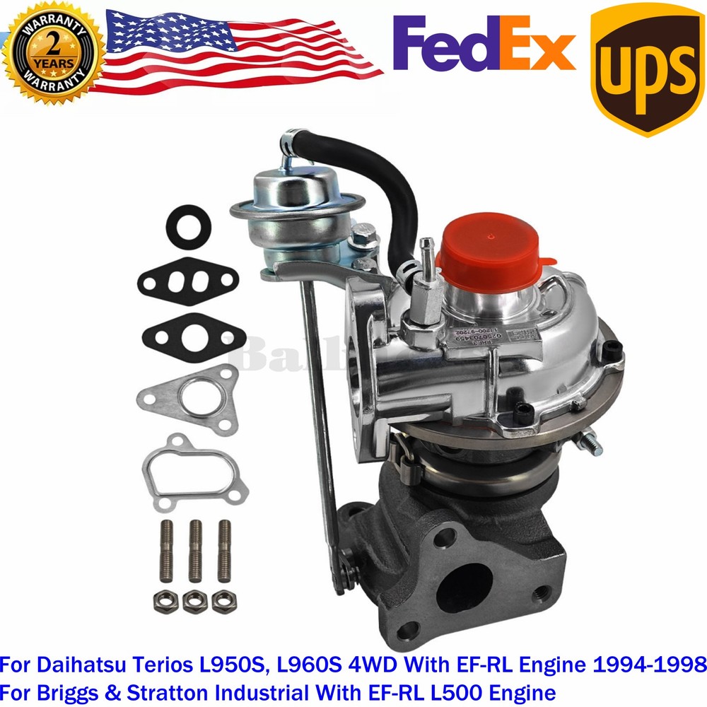 Turbocharger RHF3 VQ38 17200-97202 For Daihatsu Briggs Stratton 94-98 1.0L 47KW