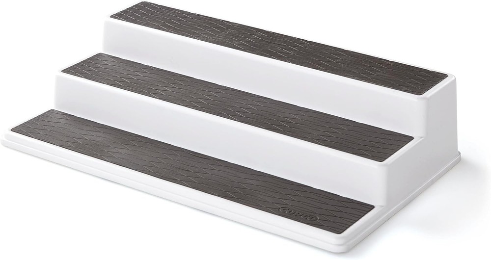 Copco 3-Tier Non-Slip Spice Rack Organizer for Kitchen Cabinet Pantry Storage